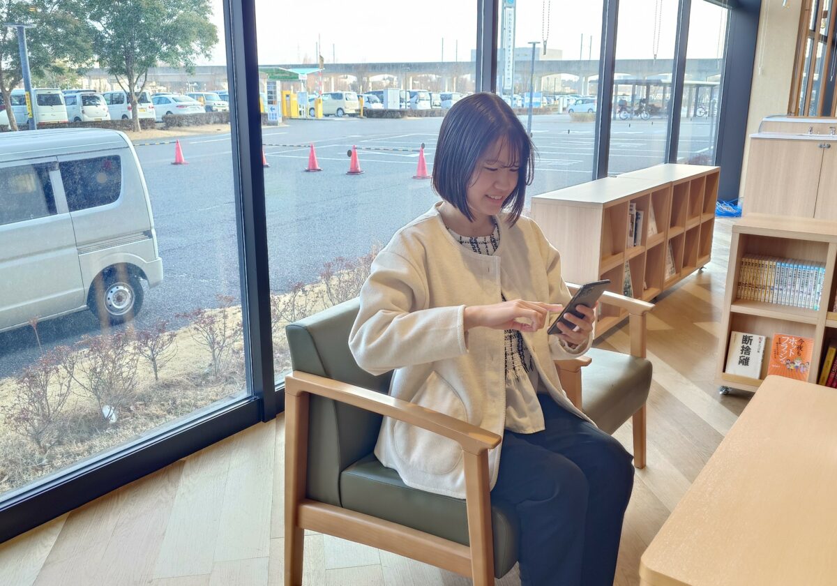 つくば市のインターネット投票風景